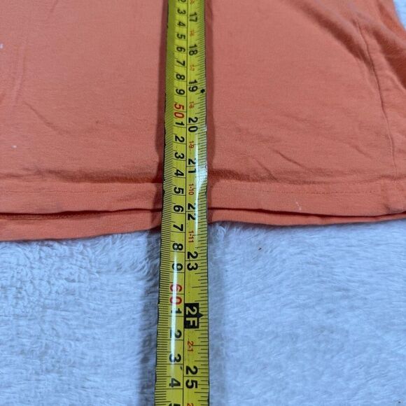 Vintage Y2K Aeropostale Orange Butterfly Women’s Short Sleeve Baby Tee T Shirt - Picture 6 of 6